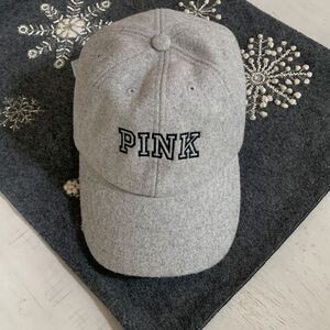 PINK  Gray Flannel Hat